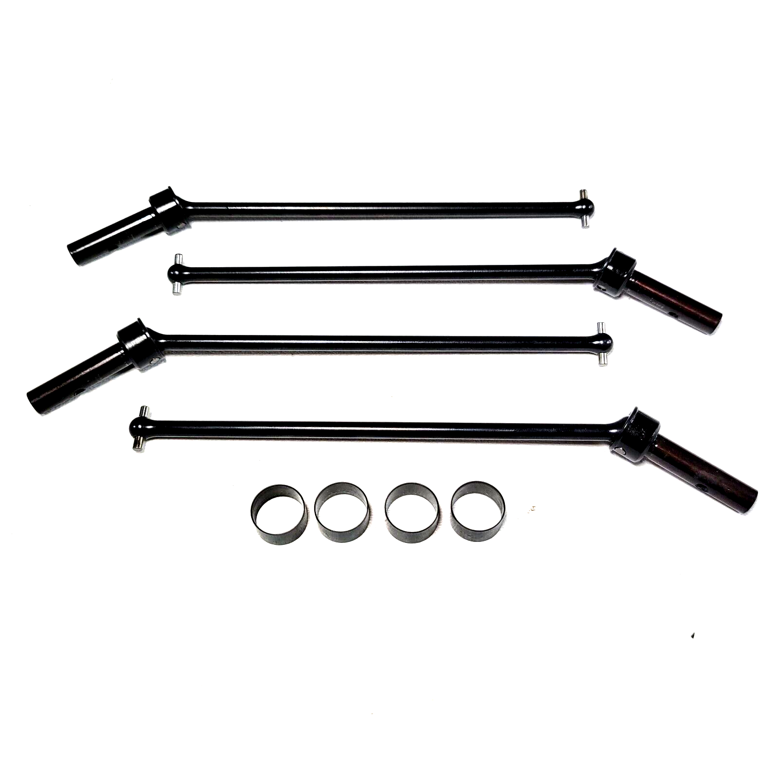 Redcat Racing Machete Front & Rear Driveshafts Steal CVA Set Stub Axles 6s / 4s