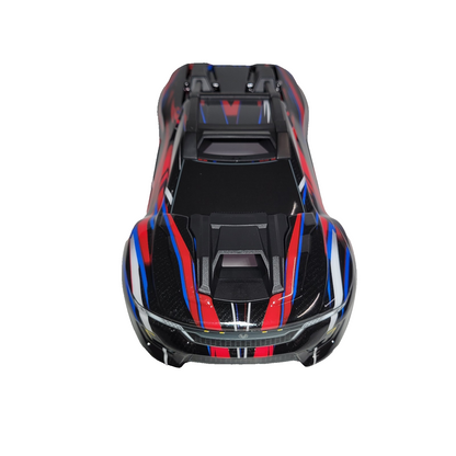 Fits Traxxas Mini XRT NEW Clipless Body Factory Painted Red Black Blue Decals