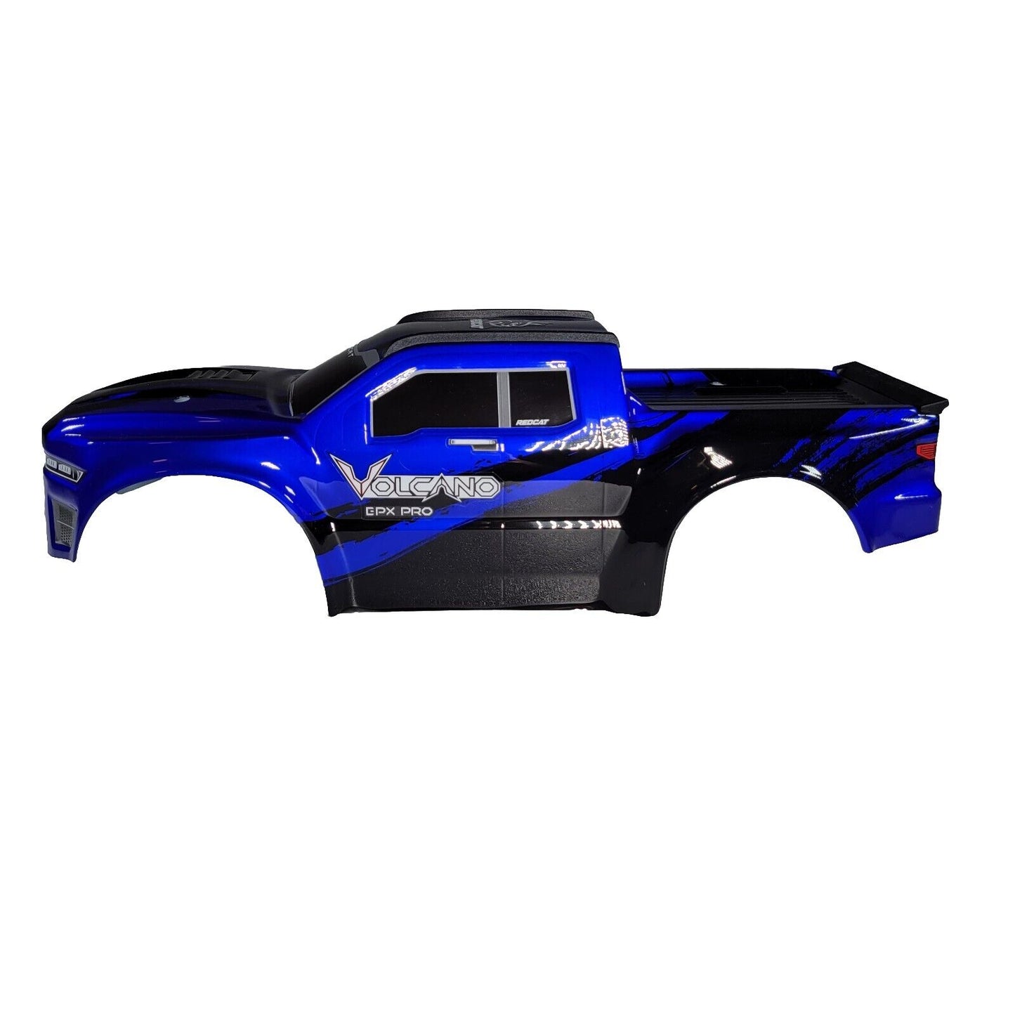 Redcat Racing Volcano EPX PRO factory Blue Body Shell w/ Roof Skids & Spoiler