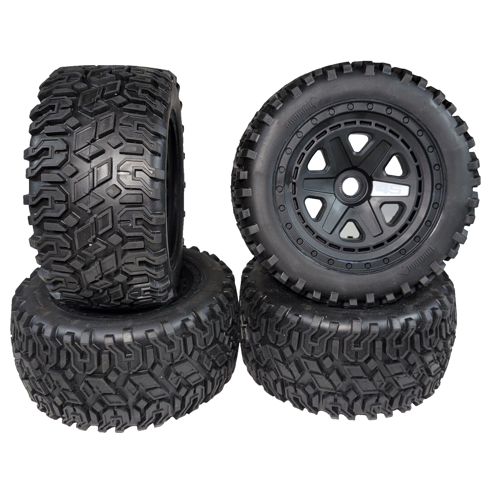 Redcat Racing Machete 4s Tires & 17mm Wheels Factory Pre Glued /6s RER17598