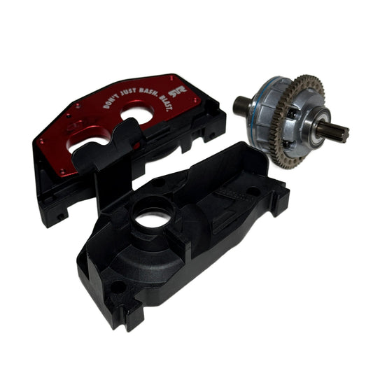 Arrma Granite 4x4 223s V4 BLX Center Differential Spur Gear 57T & Motor Mount