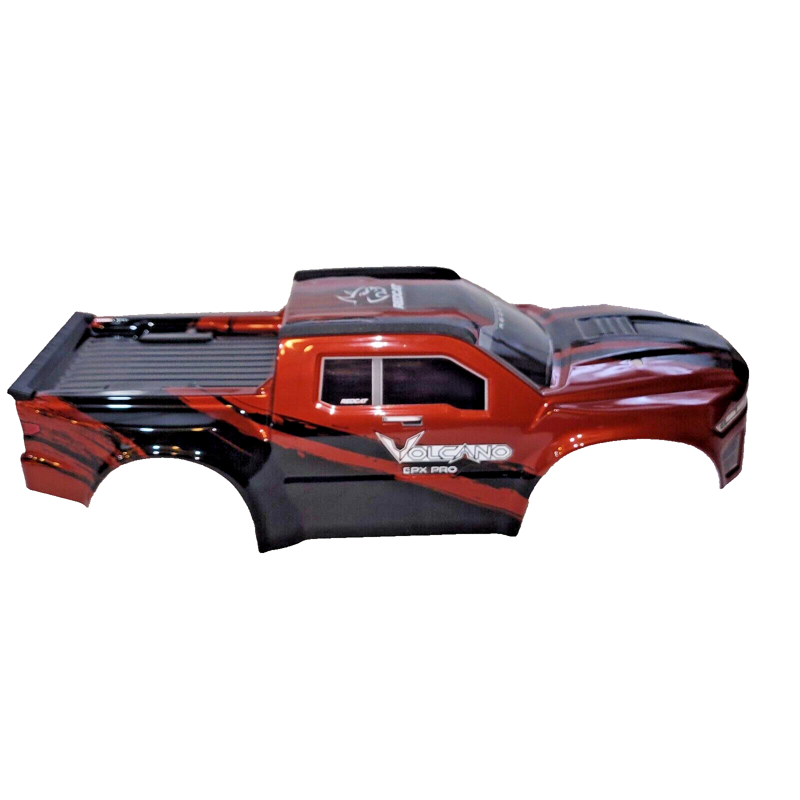 Redcat Racing Volcano EPX PRO factory Orange Body Shell w/ Roof Skids & Spoiler