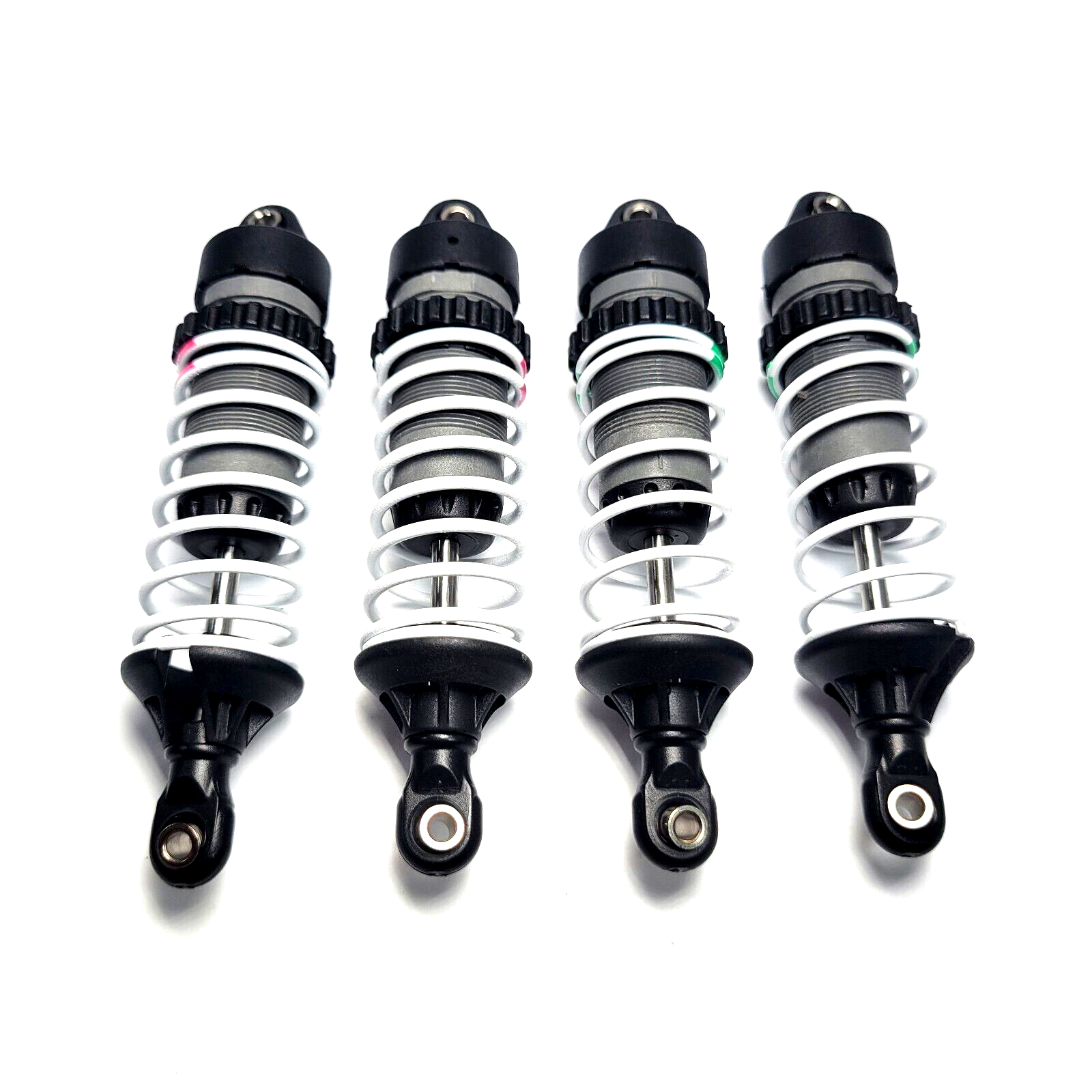 Fits Traxxas Jato 3.3 Front & Rear Shocks 4 w/Springs Oil Filled Suspension 2.5