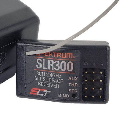 Arrma Senton BLX Radio Remote Transmitter Spektrum SLR300 Receiver 3ch 2.4Ghz