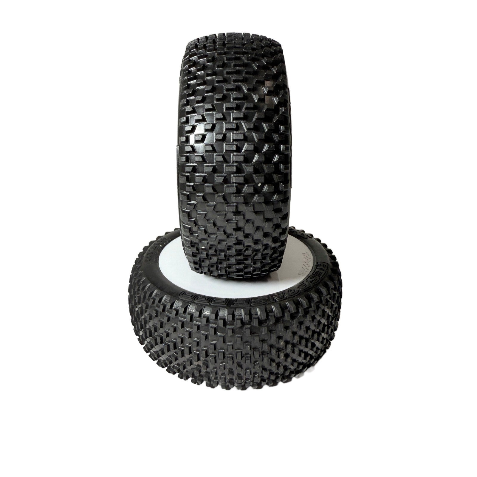 Fits Traxxas Jato 4x4 VXL Tires Response Pro 3.0 & White Dished Wheels 17mm
