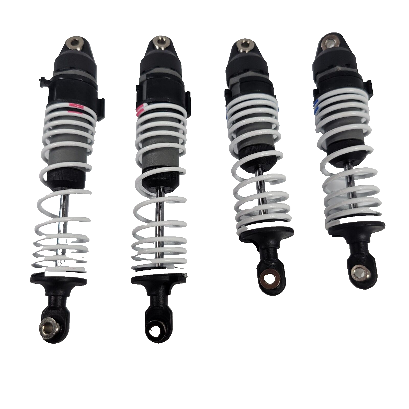 Fits Traxxas Rustler 4X4 VXL / XL-5 Front Rear Ultra Shocks Progressive Springs