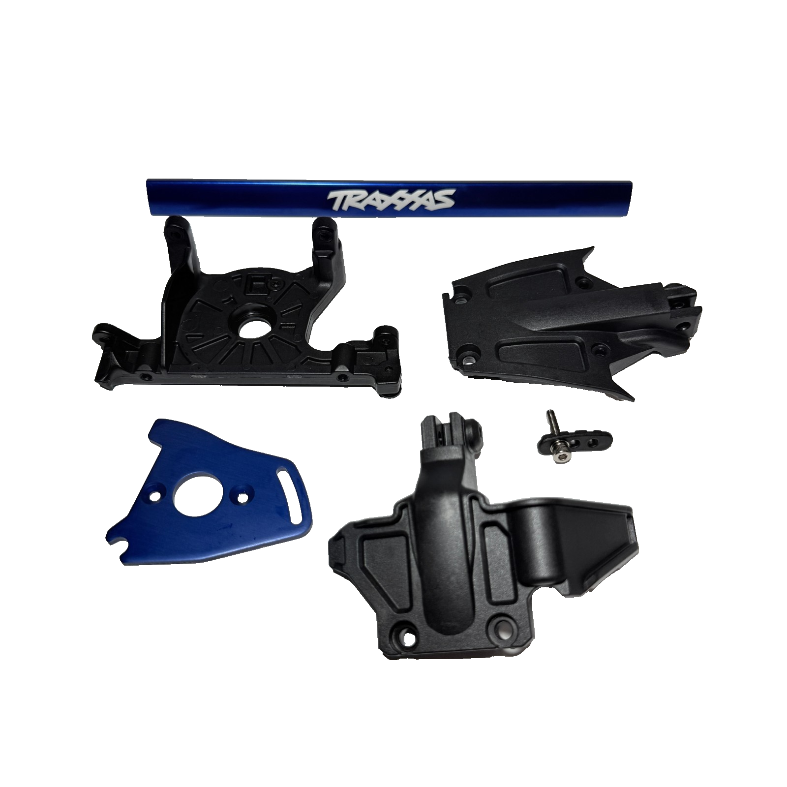 Fits Traxxas Jato 4x4 VXL Motor Mount  & Cover / Aluminum Chassis Brace