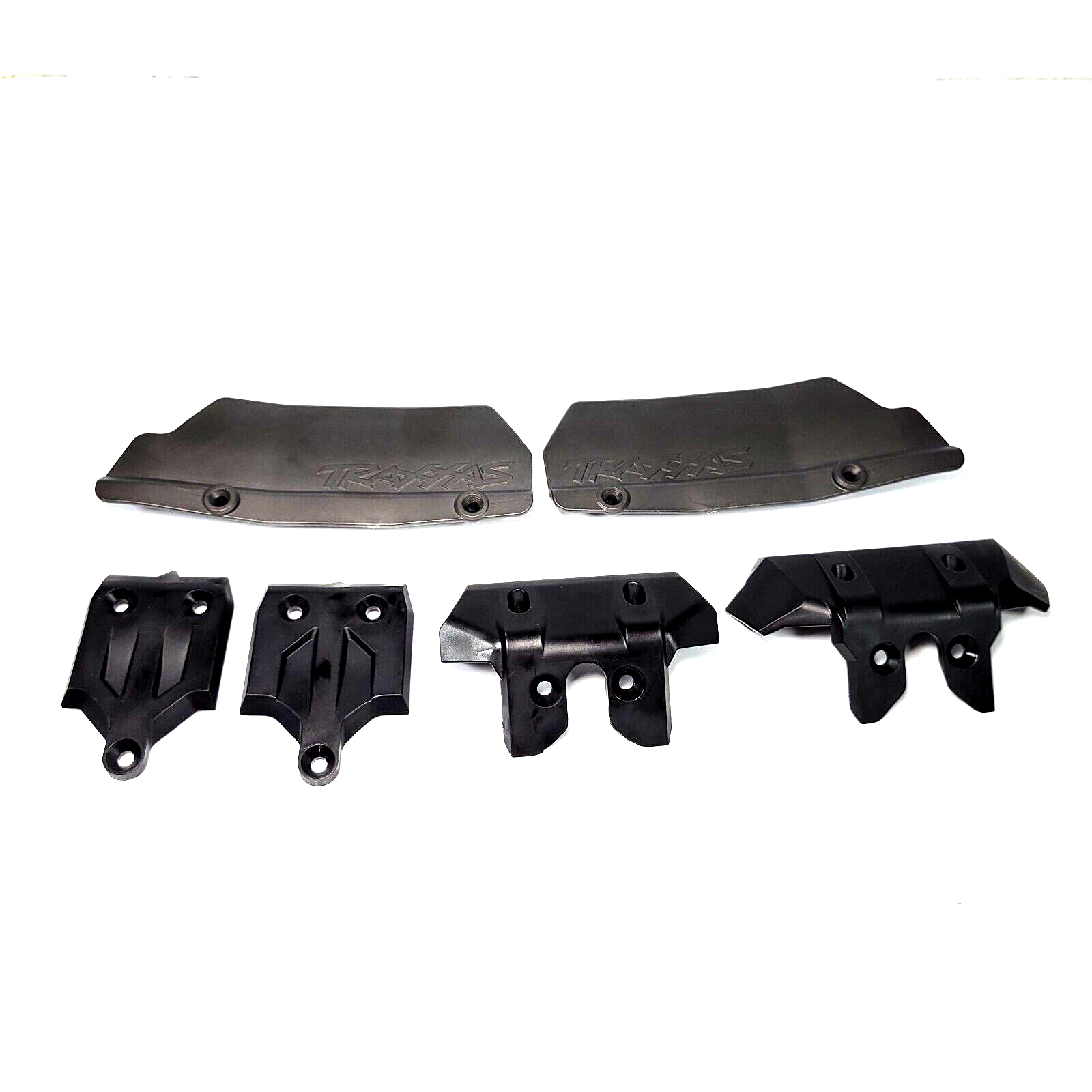 Fits Traxxas Sledge Bumper / Skid Plates Front Rear A-Arm Mud Guards 9519 9535