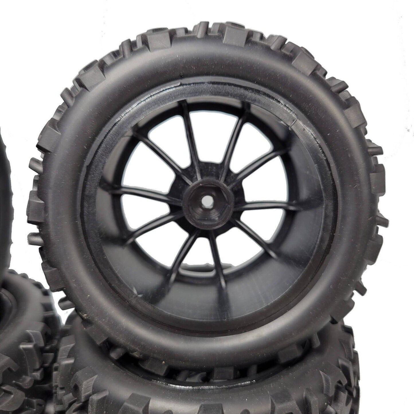 Redcat Racing Volcano EPX Pro 1/10 Front and Rear Tires & Wheels 12mm (4) 14590