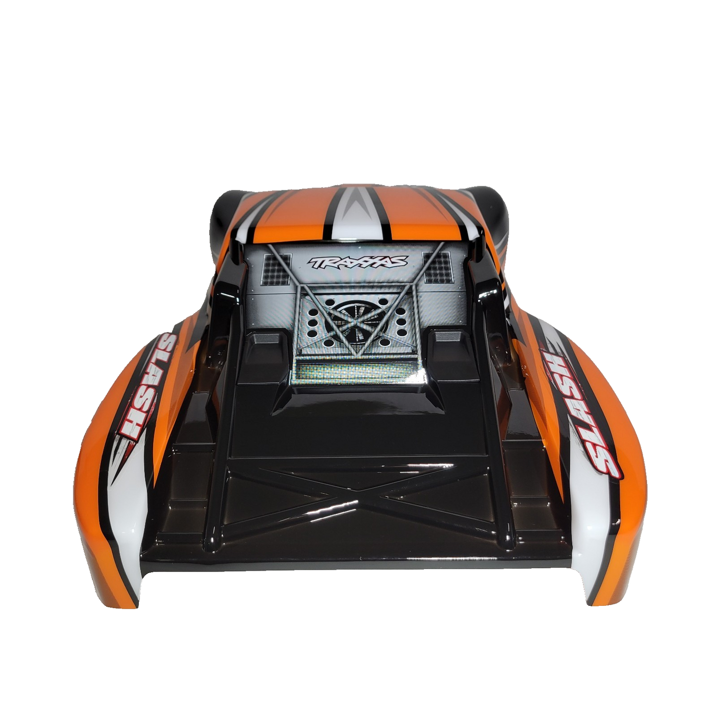 Fits Traxxas 1/10 Slash Orange Black Body w/ Clipless Mounts 4wd 2wd 4x4 VXL XL5
