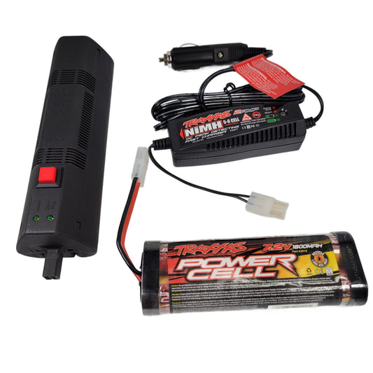 Fits Traxxas T-Maxx 3.3 EZ-Start Wand & Battery 5280 Revo Jato Nitro Slash / 2.5