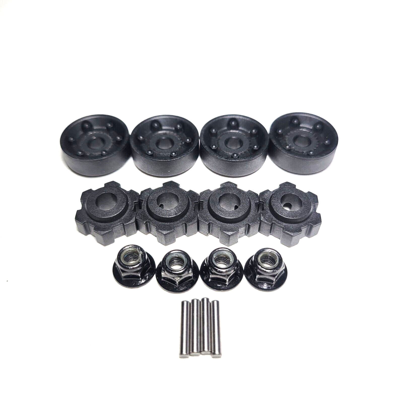 Fits Traxxas Maxx Slash Washers 17mm Wheel Hexes Hex Hub Pins Nut 10257 8956