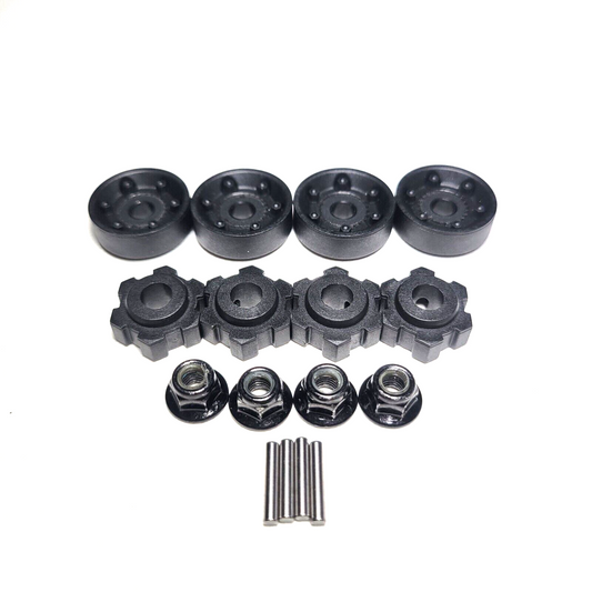 Fits Traxxas Maxx Slash Washers 17mm Wheel Hexes Hex Hub Pins Nut 10257 8956