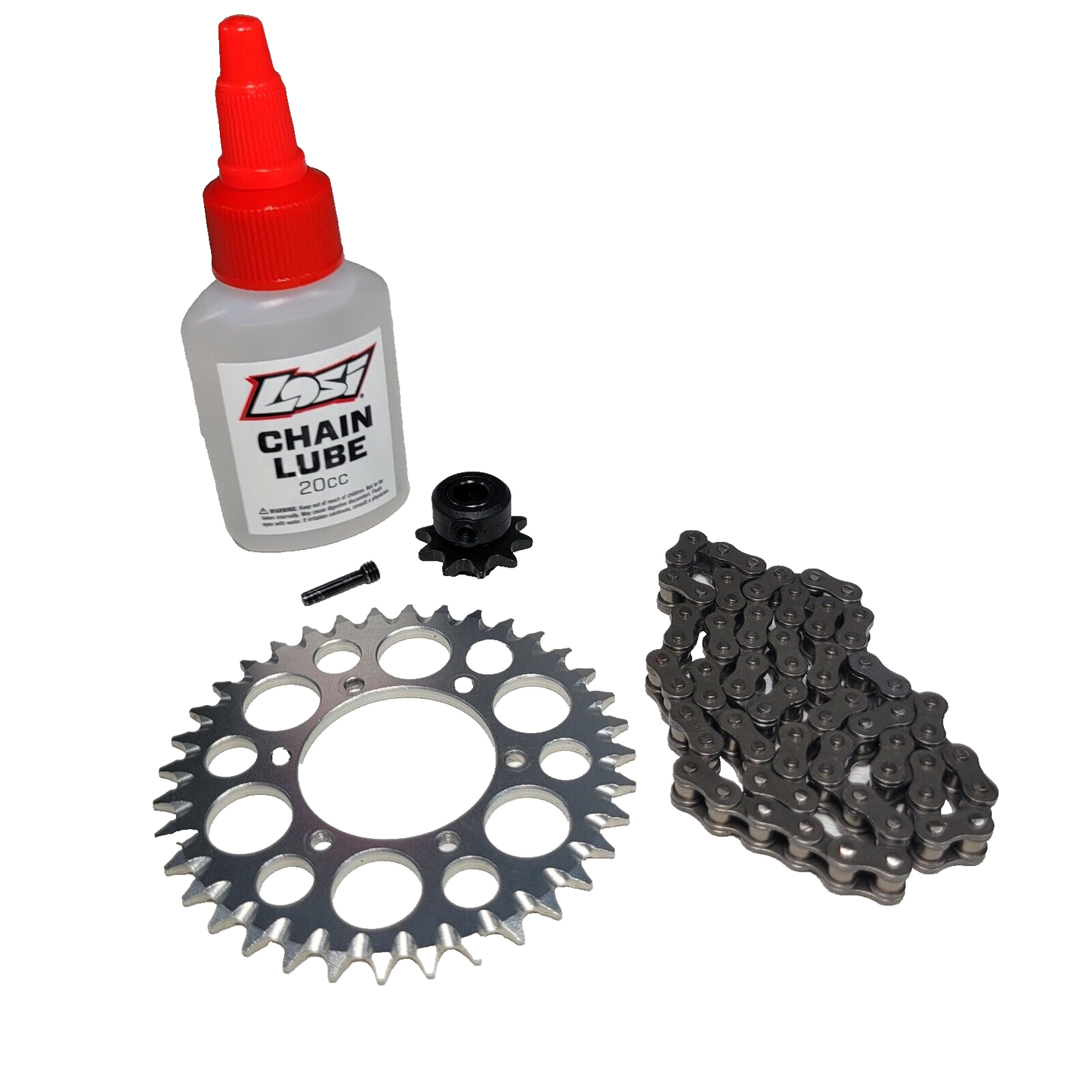 Losi ProMoto-MX Chain Lube Front & Rear Sprocktes LOS262004 LOS262003 LOS262000