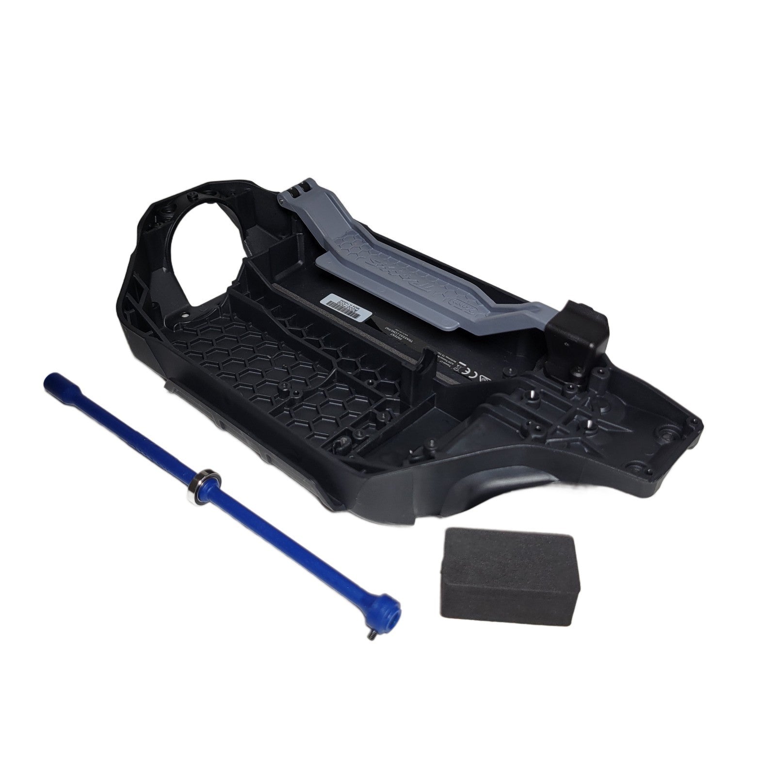 Fits Traxxas Rustler 4X4 VX3 Chassis Frame With Battery Bar & Center Driveshaft