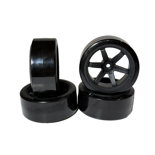 Redcat Racing RDS Drift Car Tires & Wheels Front & Rear