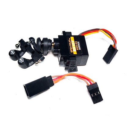 Losi Mini Drag Servo SX108 Metal Gear Micro & Servo Saver Mount & Steering