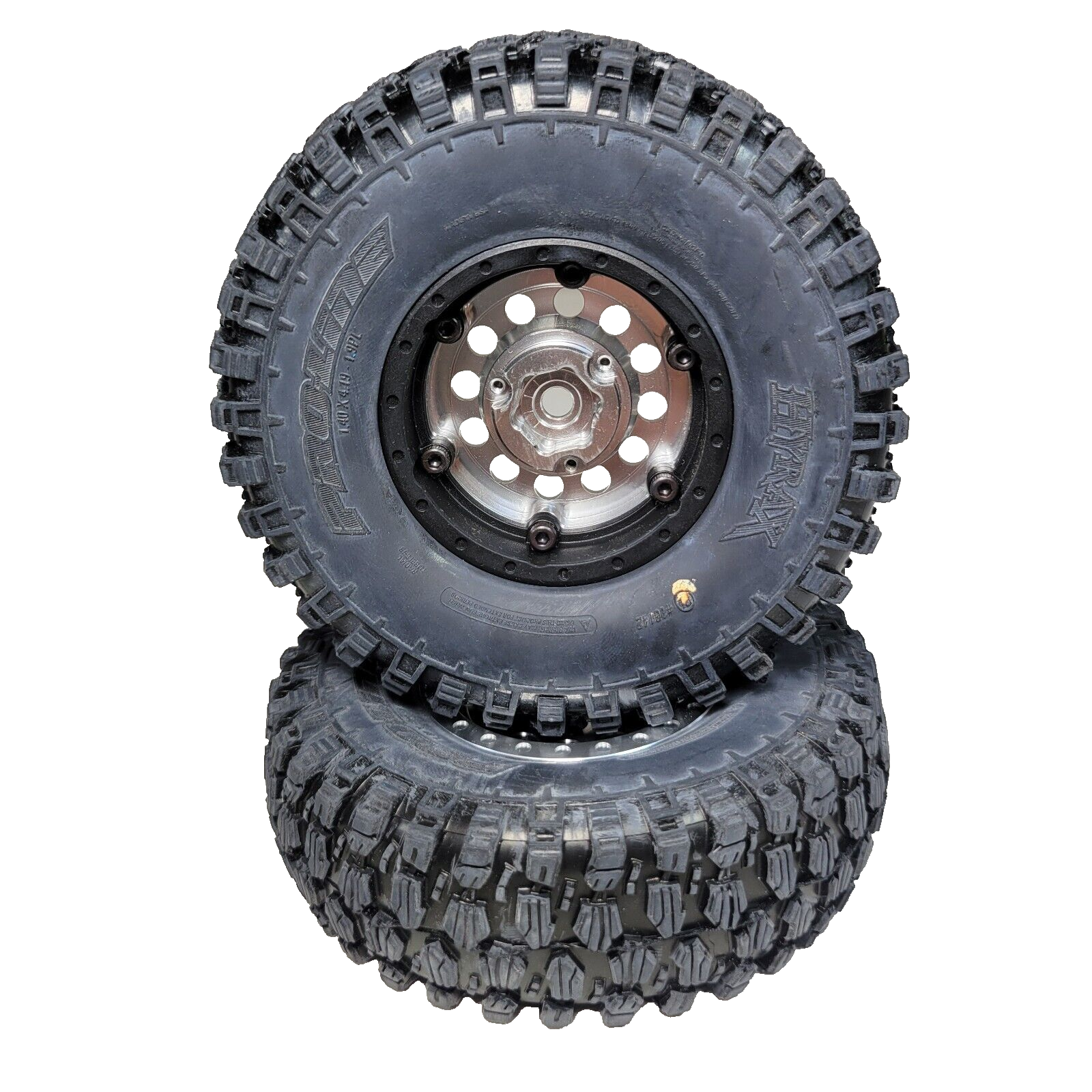 Axial SCX10 iii Chevy K-10 Pro-Line Hyrax Tires Aluminum BeadLoc 1.9 12mm Wheels