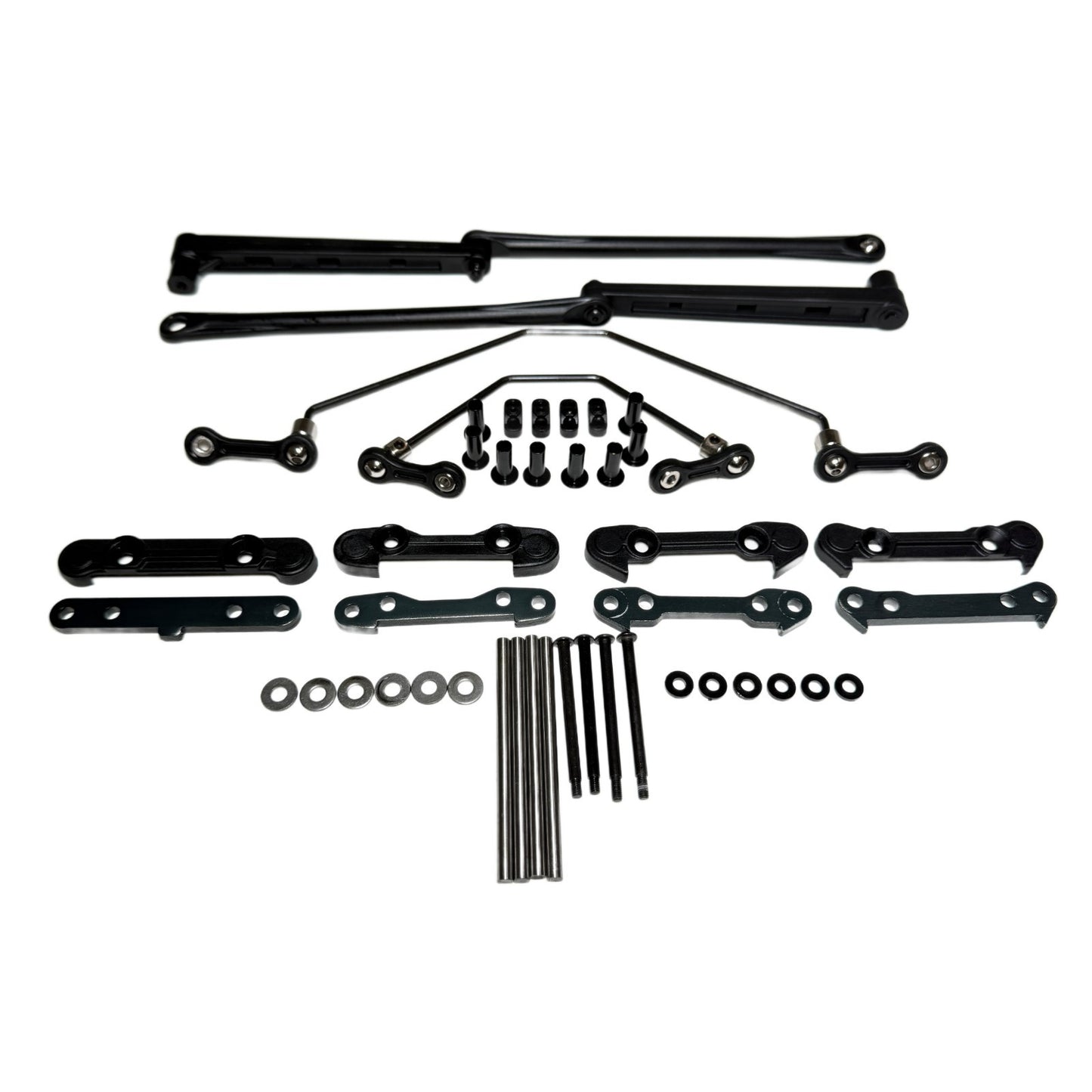 Losi 8ight-X Super Lasernut A-Arm Suspension Hinge Pins Braces Sway Bars 244044