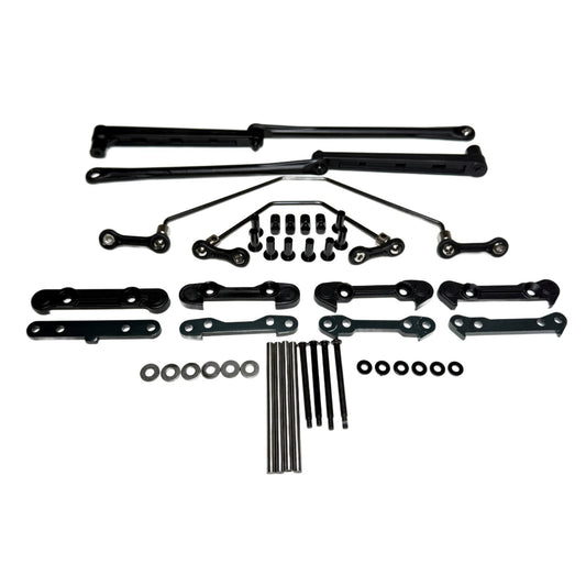 Losi 8ight-X Super Lasernut A-Arm Suspension Hinge Pins Braces Sway Bars 244044