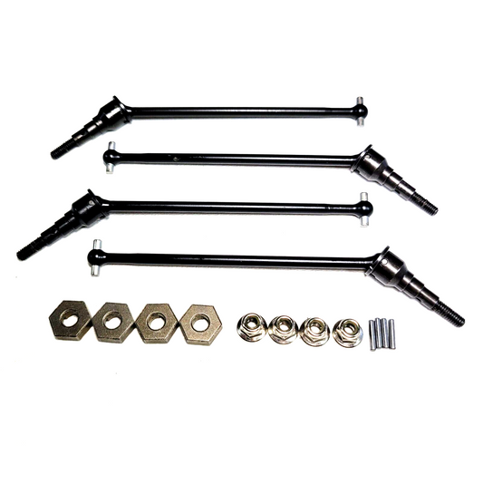 Losi Tenacity DB Pro Driveshafts CV Front & Rear Axles Shafts Stubs Hexes & Nuts