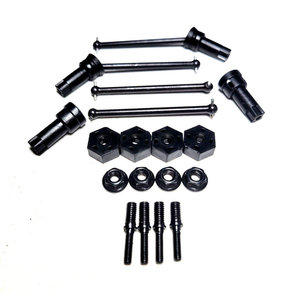 Arrma Typhon Grom 1/18 Driveshafts Axles Dogbone Stub Axle CVD Hexes Front Rear