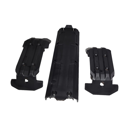 Fits Traxxas 1/10 Wide-Maxx Ultimate Front Center Rear Skid Plate 4s 8945R 8944