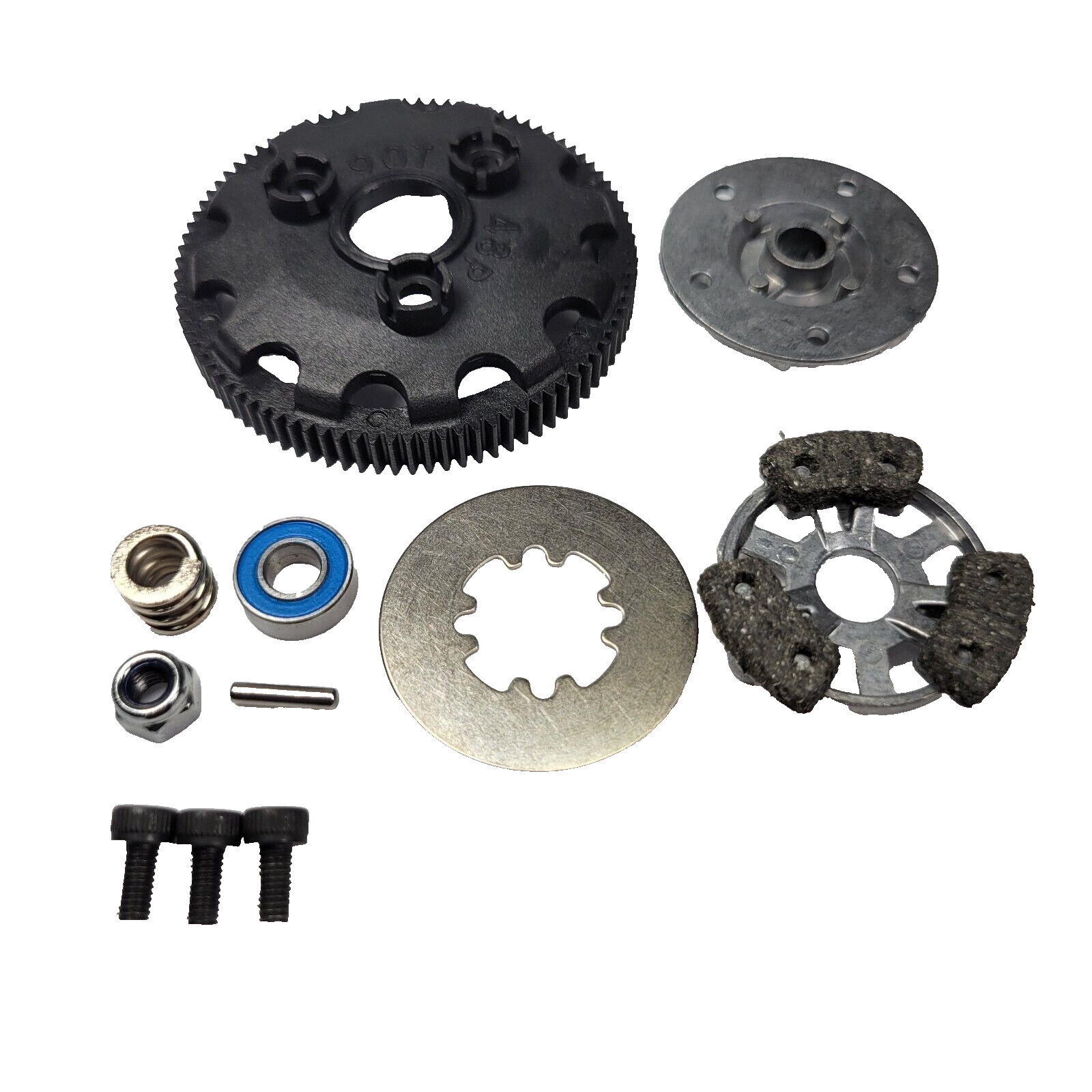 Fits Traxxas Slash Raptor XL-5 2wd Transmission Slipper Clutch Spur Gear 90T 48P