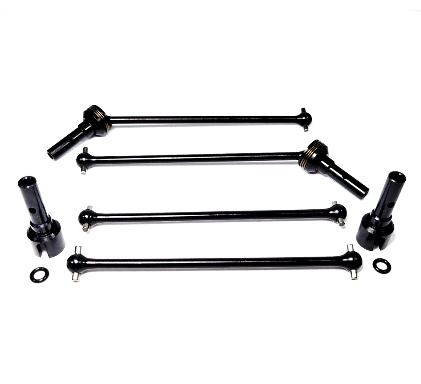 Fits Traxxas Sledge Driveshafts Dogbone Axles CVD Drive Shaft Front And Rear