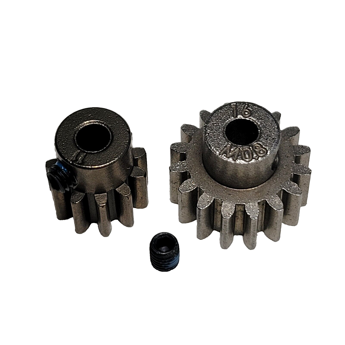 Fits Traxxas TRX-4 Traxx 11 & 16 Tooth Steel Pinion Gear & Set Screw 0.8p 32p