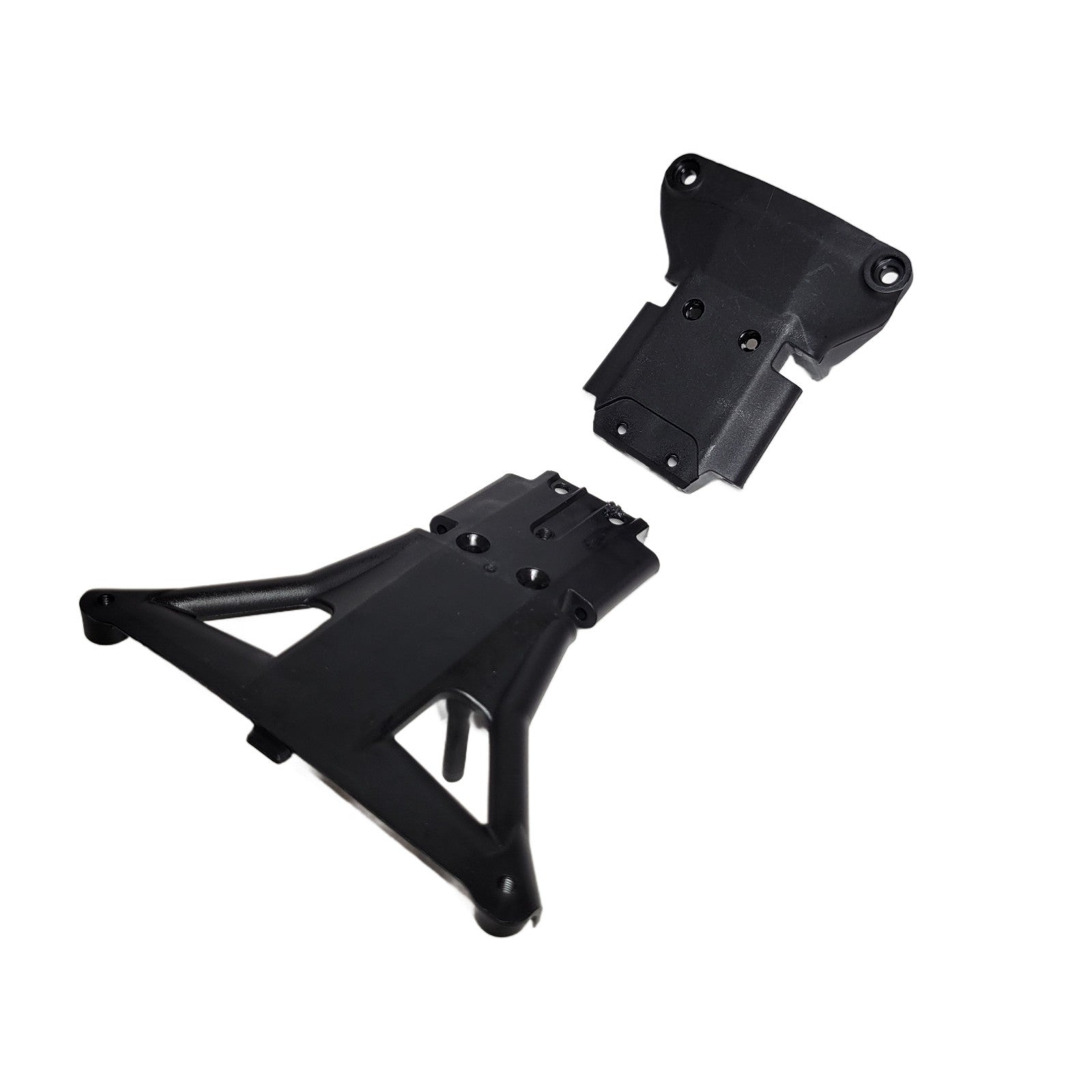 Fits Traxxas Rustler 4x4 VX3 Wheelie Bar Bumper Mount & Bulkhheads Front & Rear