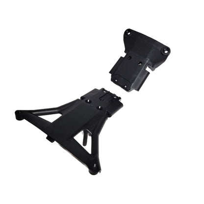 Fits Traxxas Rustler 4x4 VX3 Wheelie Bar Bumper Mount & Bulkhheads Front & Rear