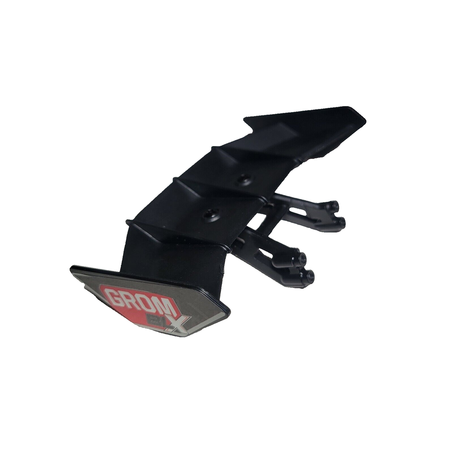 Arrma Typhon Grom 223s 1/18th Body Factory Painted Black Clipless & Wing Spoiler