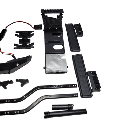 Axial SCX24 Lexus GX 470 Chassis Frame Rails Battery Tray Screws Bumpers Lights