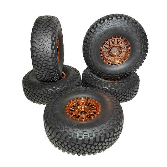 Losi 8ight-X Super Lasernut 1/6th Tires & 17mm Hex Wheels BFGoodrich Baja (5)