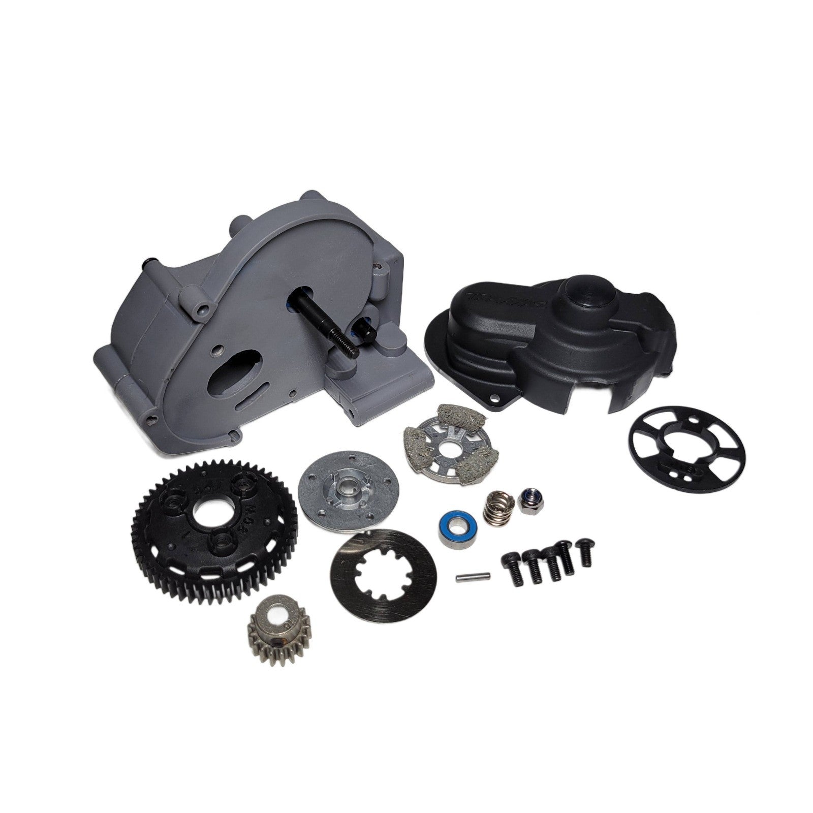 Fits Traxxas Rustler VX3 2wd 272 Magnum Transmission & Gearbox With Clutch Gears