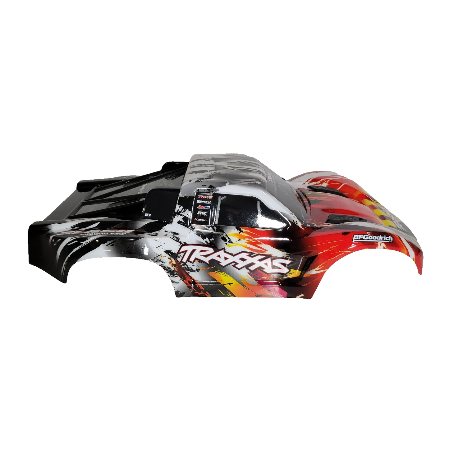 Fits Traxxas Slash VX3 2wd Body CLIPLESS Factory Painted Decals Red Black White