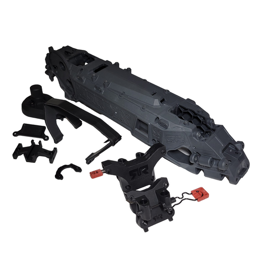 Arrma Quake Chassis Frame High CG SWB Towers Body Post & Gear Cover ARA320674