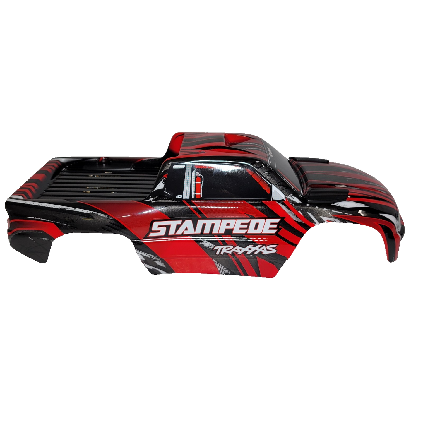 Fits Traxxas Stampede 2wd Clipless Body Shell Red Black Factory Painted XL5