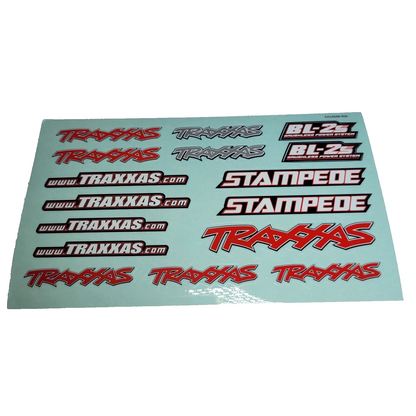 Fits Traxxas Stampede 2wd BL2s Clipless Body Shell Pink Black Factory Painted