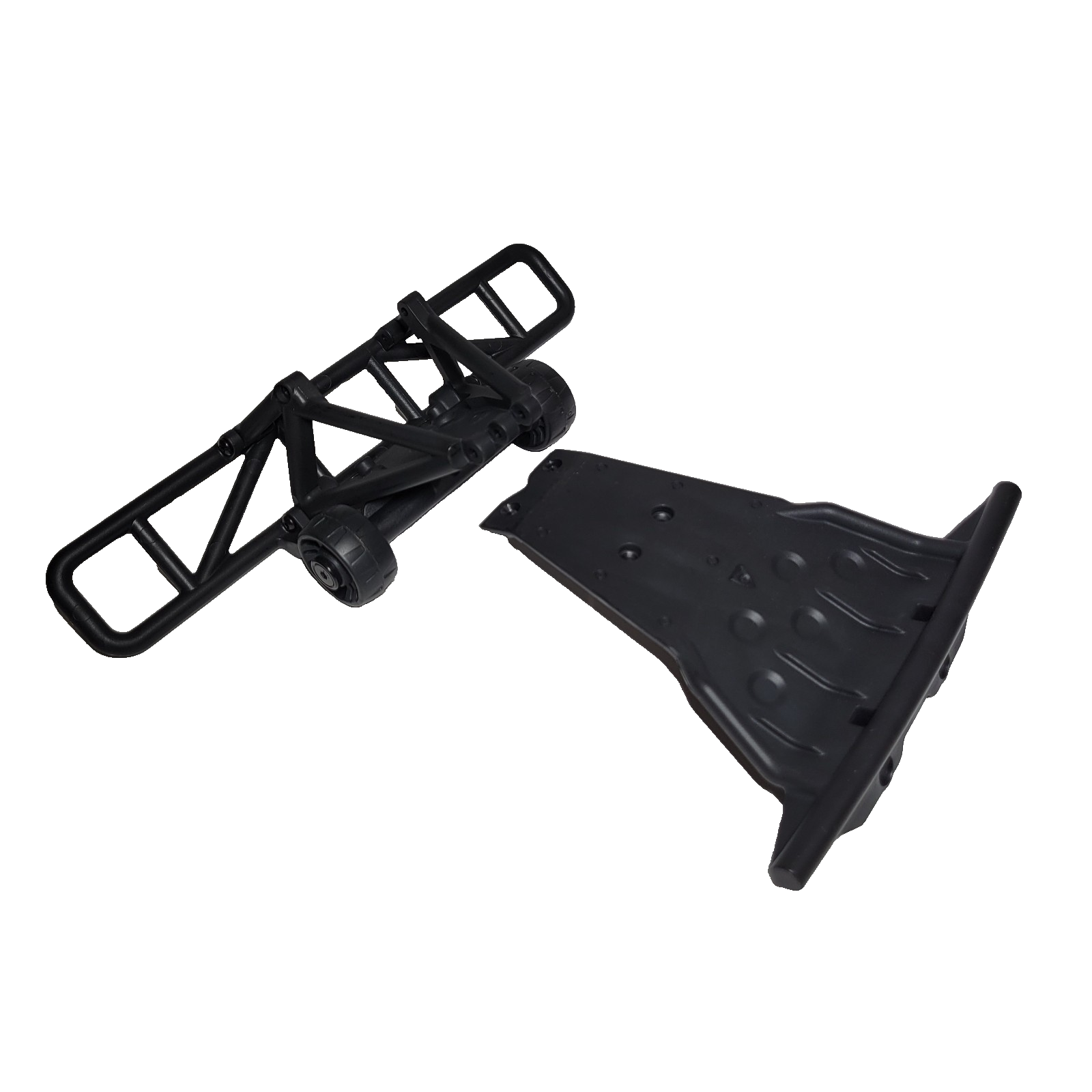 Arrma Fury 223s 2wd Bumpers Skid Plates Brace Wheelie Bar / GearBox Mount / Loop