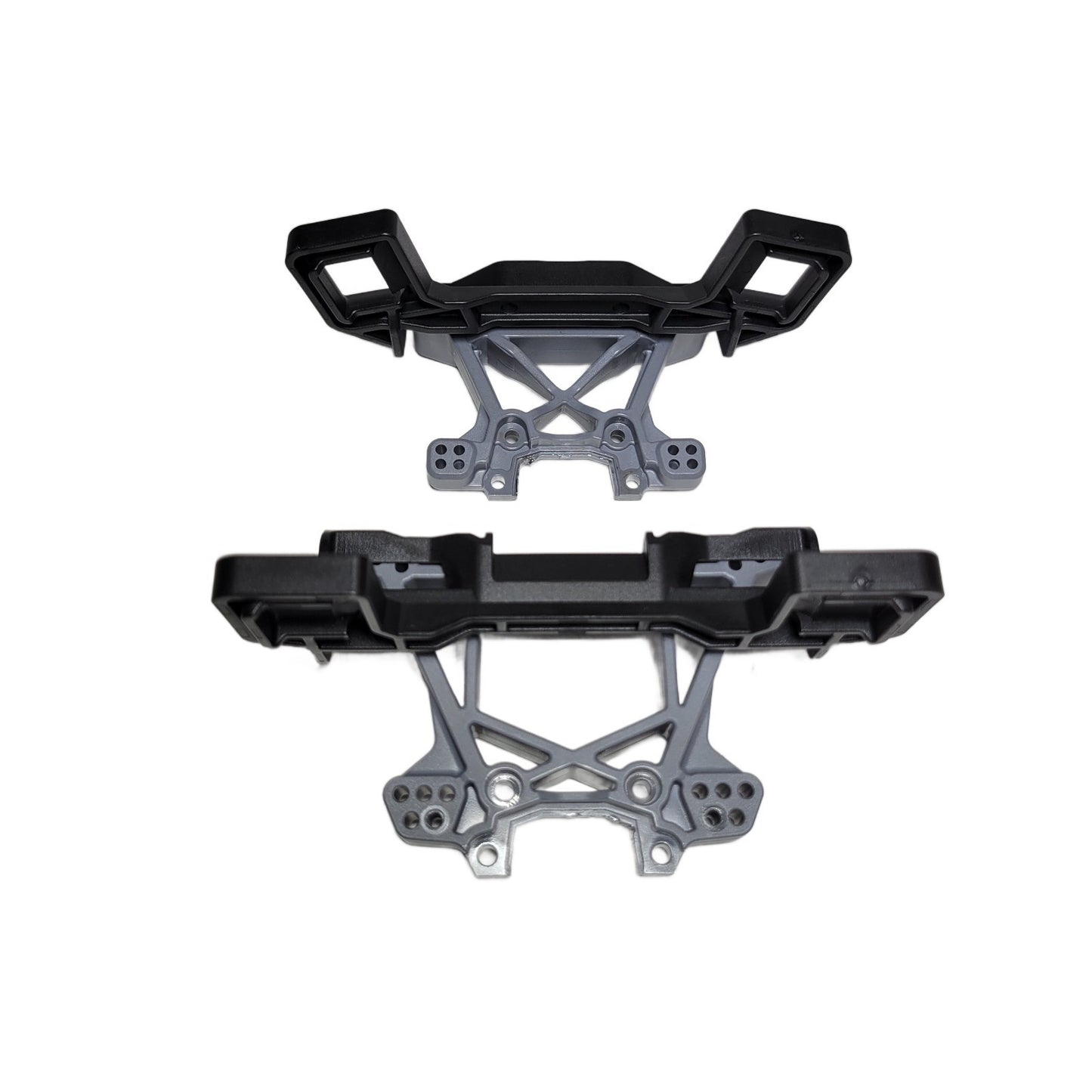 Fits Traxxas Rustler 4x4 VX3 Shock Towers & NEW Clipless Design Front & Rear