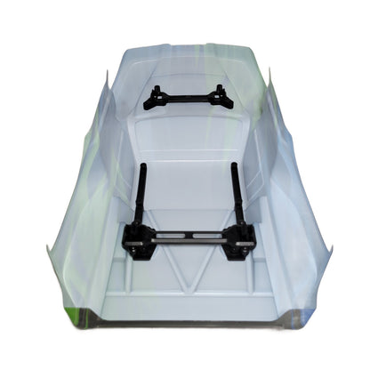 Fits Traxxas Slash 4x4 VX3 Green Blue Body w/ Clipless Mounts 4wd 2wd VXL BL-2s