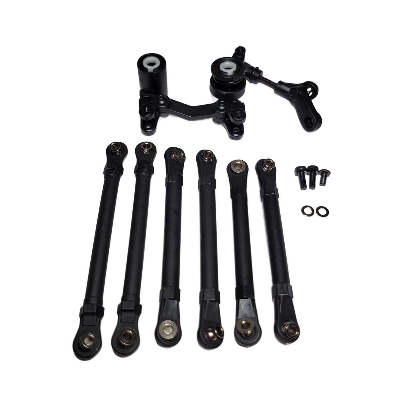 Fits Traxxas Rustler 4X4 VX3 Steering Bellcrank Servo Saver & Camber Linkage