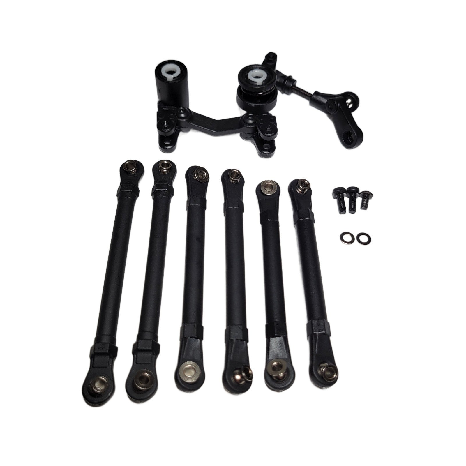 Fits Traxxas Rustler 4X4 VX3 Steering Bellcrank Servo Saver & Camber Linkage
