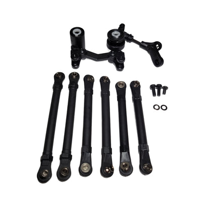 Fits Traxxas Rustler 4X4 VX3 Steering Bellcrank Servo Saver & Camber Linkage
