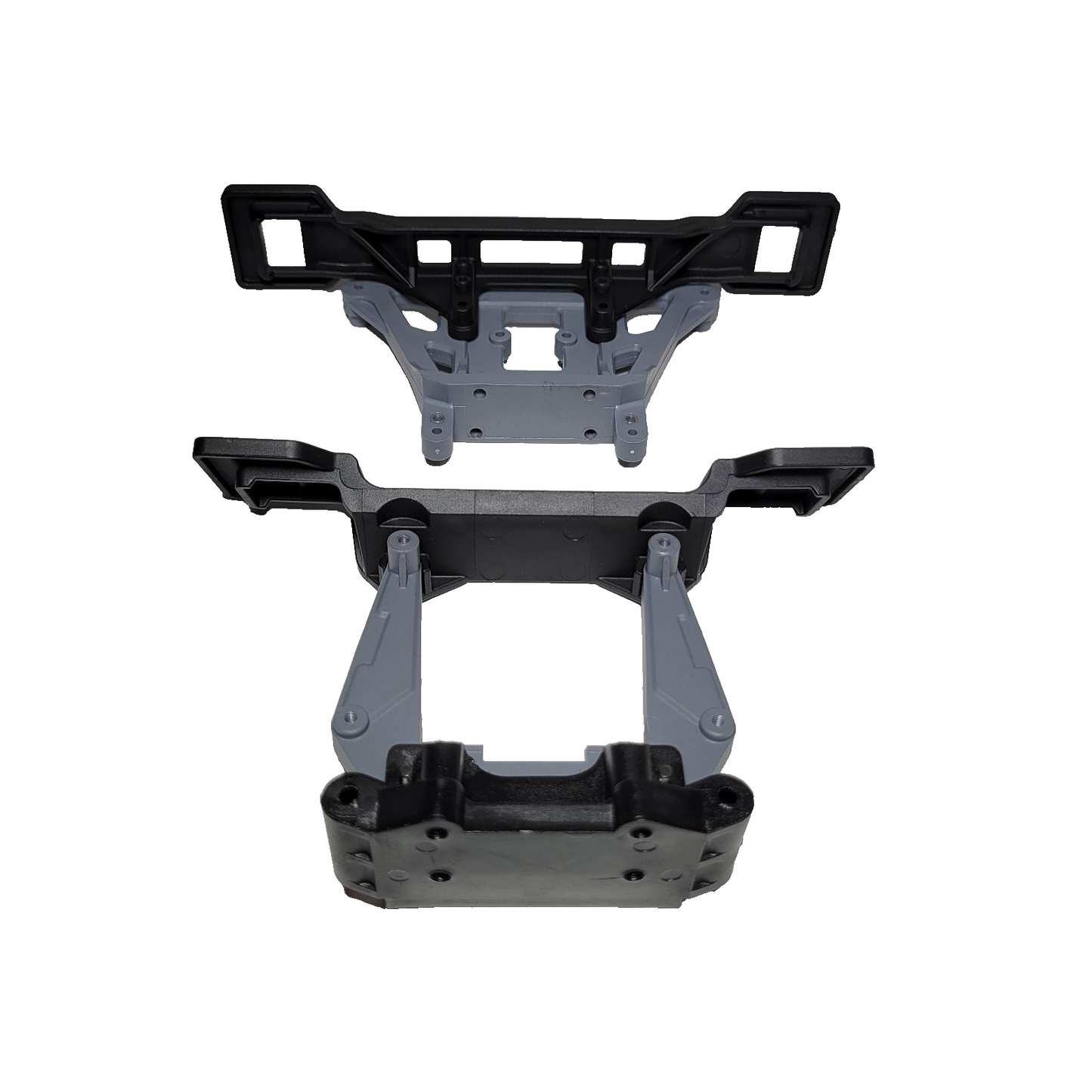 Fits Traxxas Slash VX3 2wd Front & Rear Shock Towers, Clipless Mounts, Bulkhead