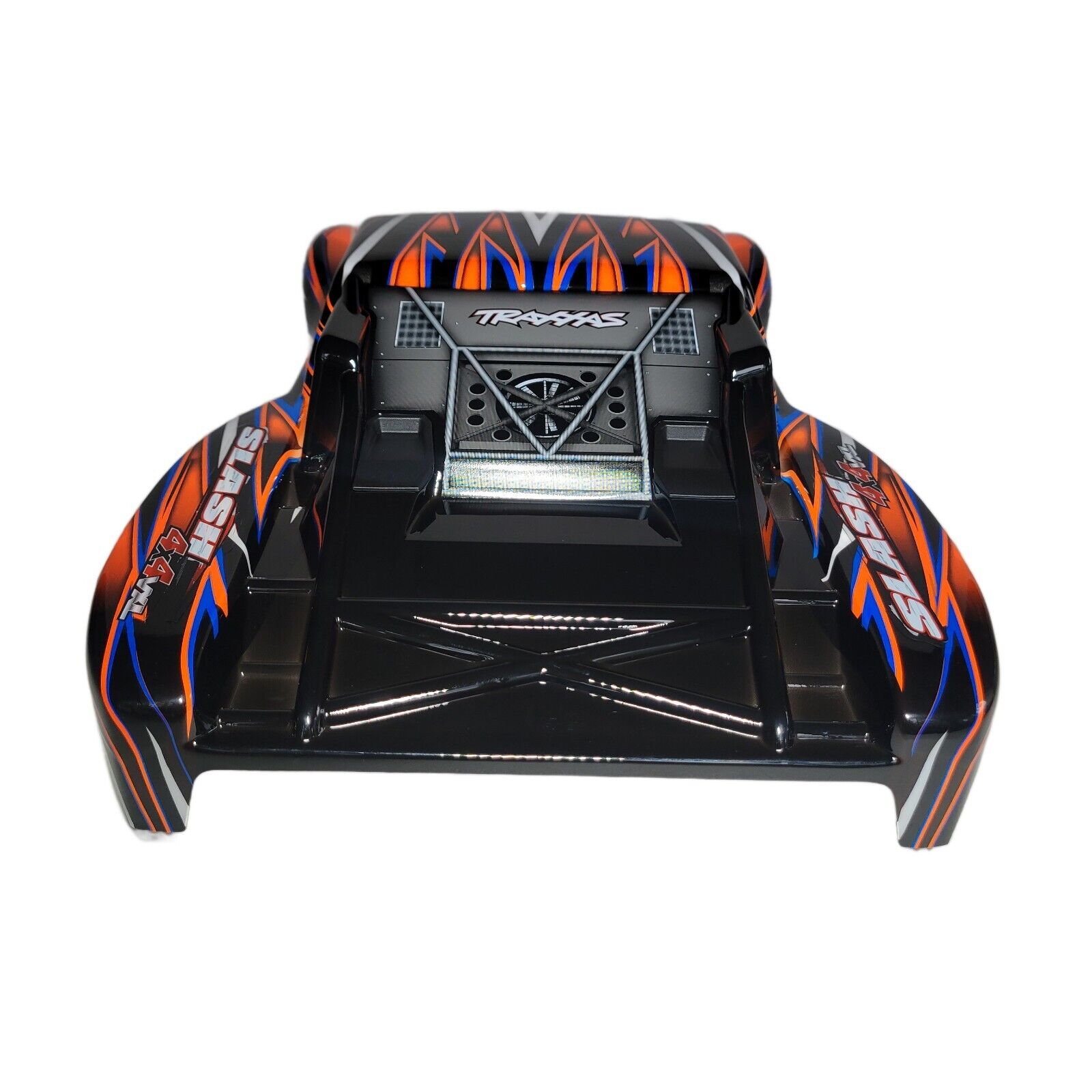 Fits Traxxas Slash 4x4 VXL HD Orange Black Body Clipless Mounts 4wd 2wd BL2s XL5