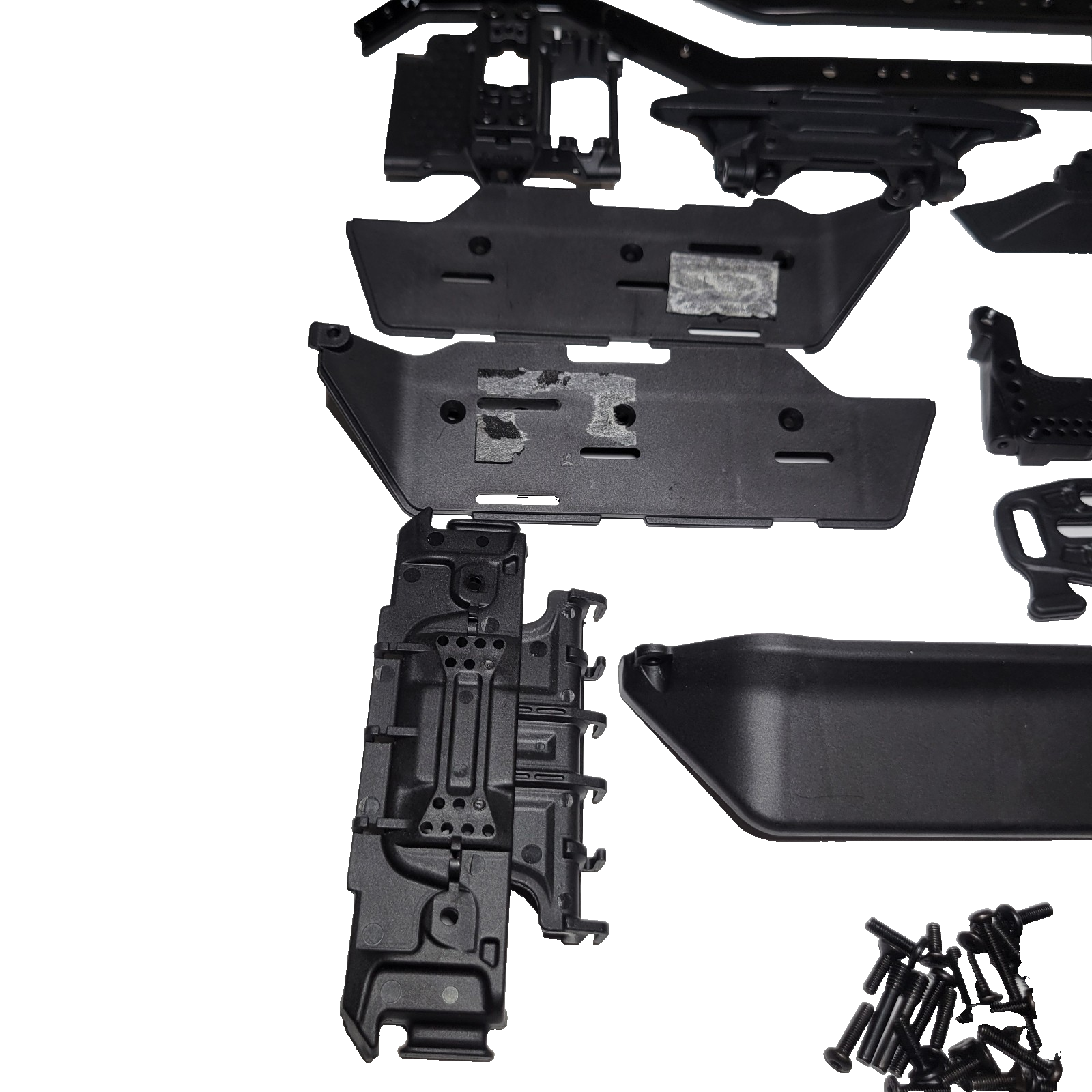 Axial SCX10 iii Coyote Frame Rails Screws Skid Covers Servo Mount Bumpers Tower