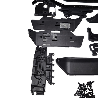 Axial SCX10 iii Coyote Frame Rails Screws Skid Covers Servo Mount Bumpers Tower